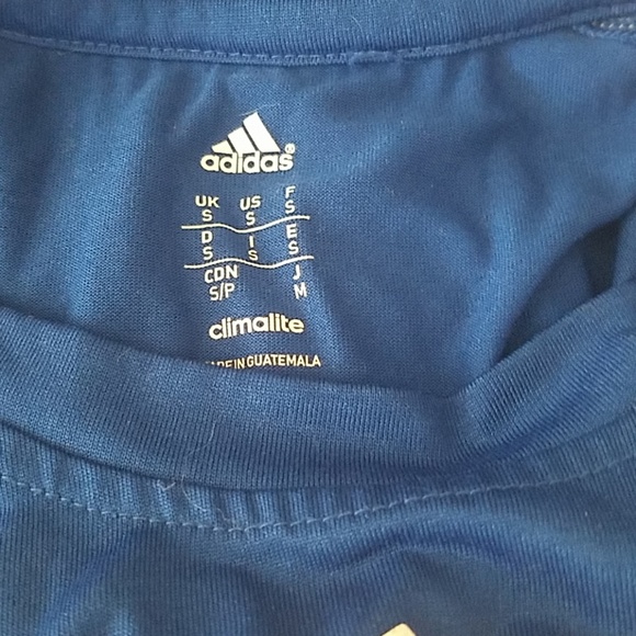 Long Sleeve Adidas Climalite Tee - Picture 2 of 2